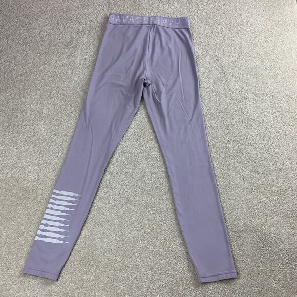 Savage x Fenty Women's Forever Savage Vaporwave Leggings Purple Size Small - Picture 4 of 13